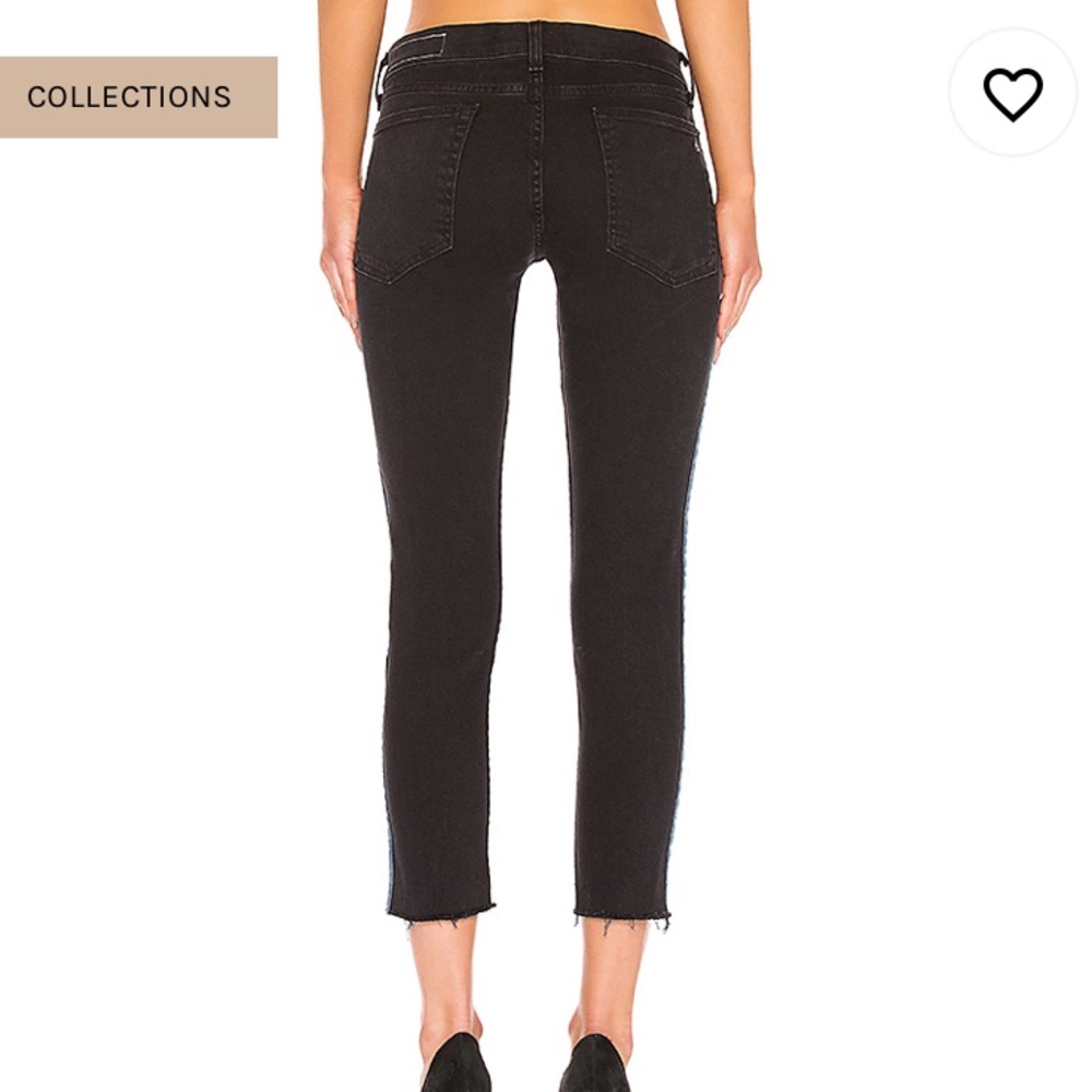 Rag & Bone Ankle Dre in Stone Black Jeans - Picture 2 of 6